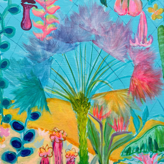 The Path Into The Canopy 102cm x 56cm
