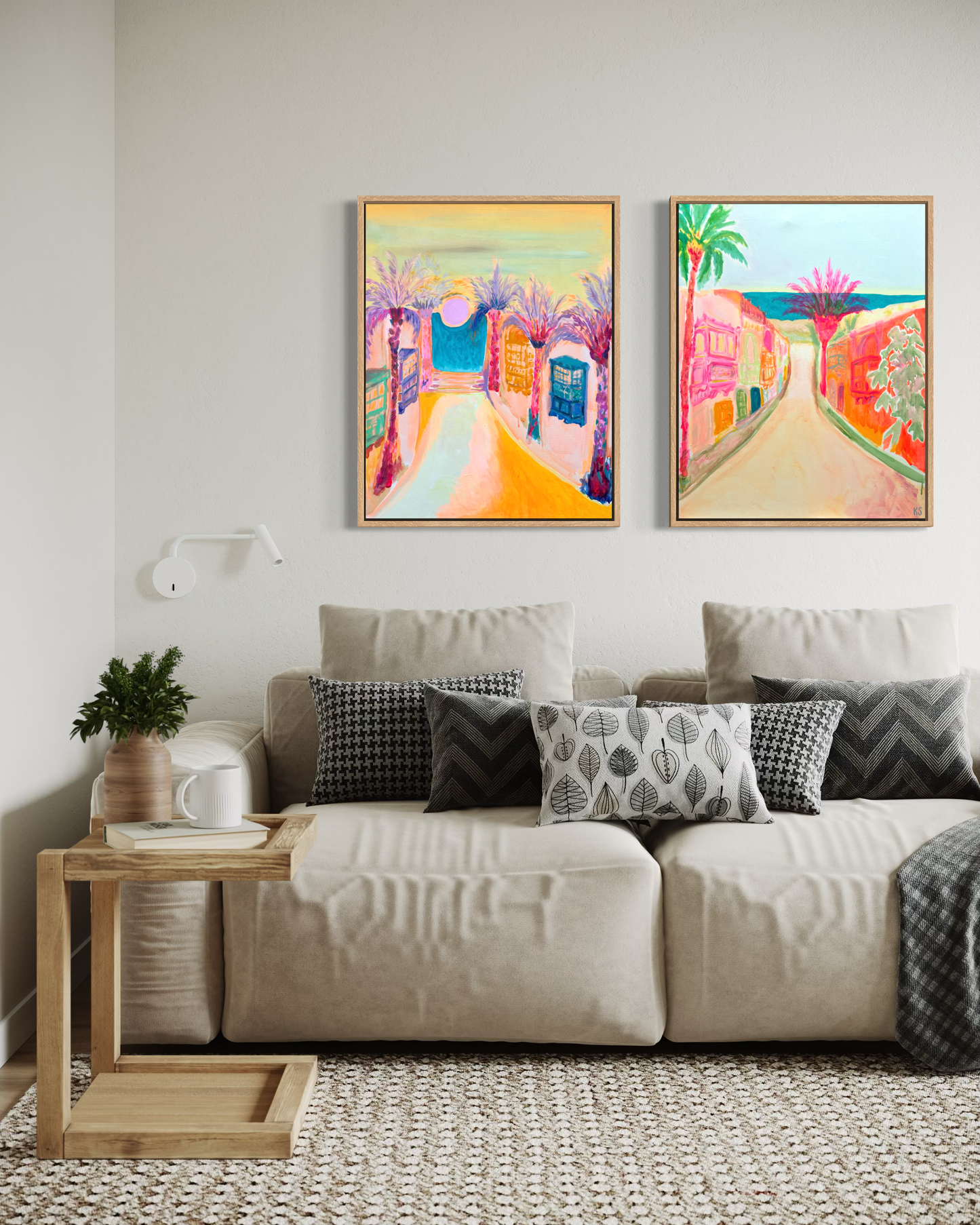 Rainbow Gallariji And Warm Sea Breezes 56cm x 72cm