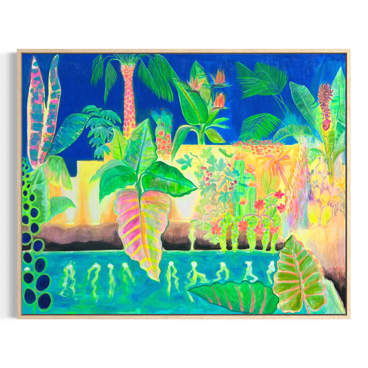 ‘Nightfall Glowpool’ 122cm x 153cm - Kathryn Sillince Artist