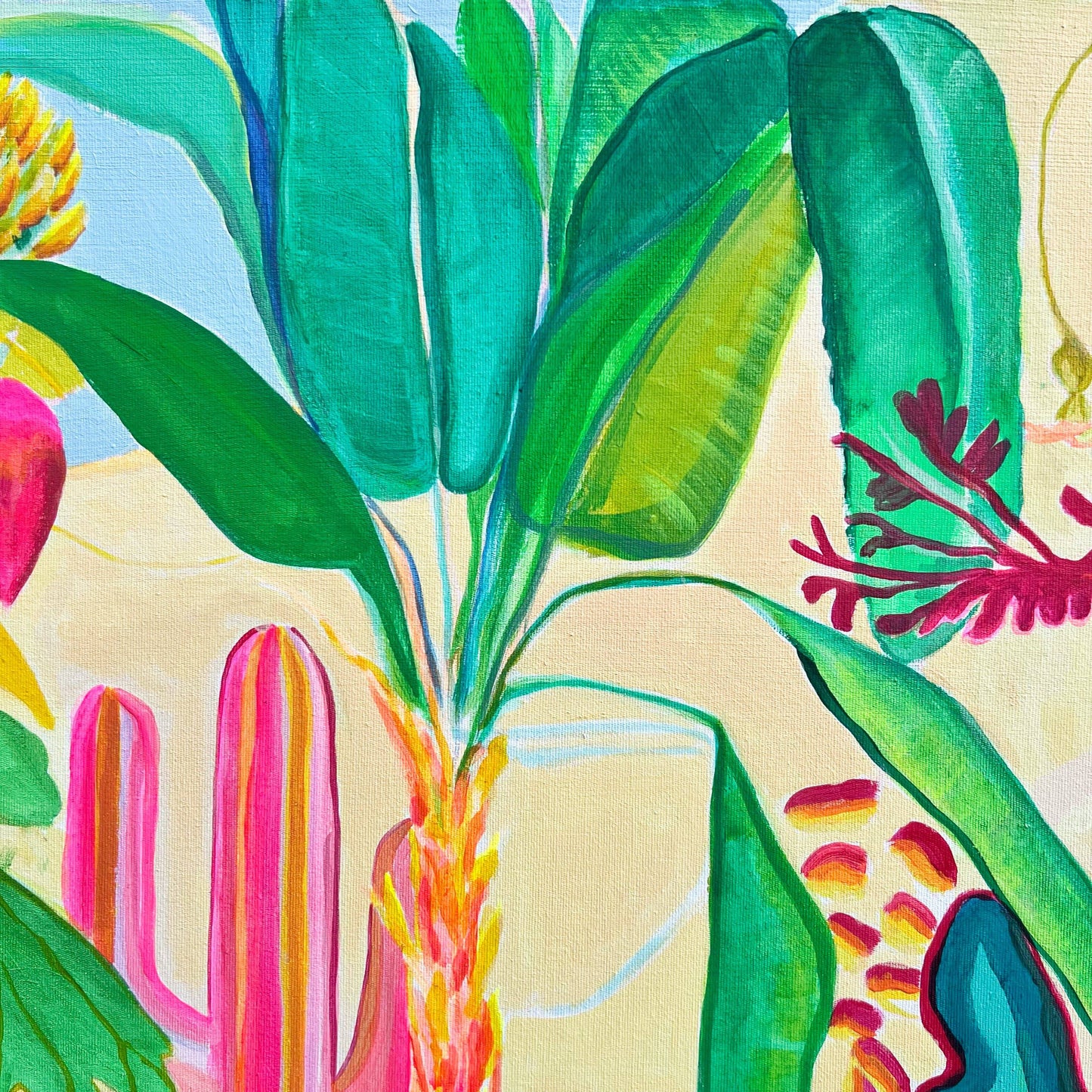 'Everlasting Eden' 76.5cm x 153cm - Kathryn Sillince Artist