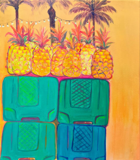 ‘Ananas of Marsallok Market’ - Kathryn Sillince Artist