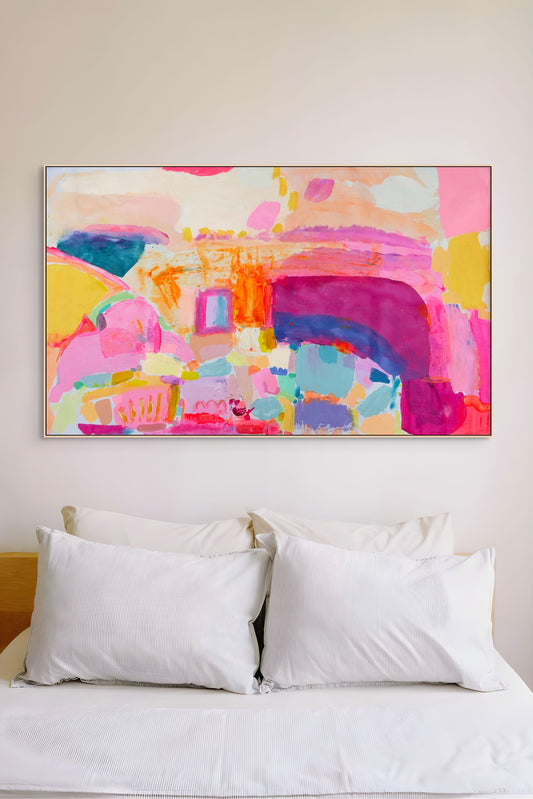 'Fever Dream II' 173cm x 107cm - Kathryn Sillince Artist