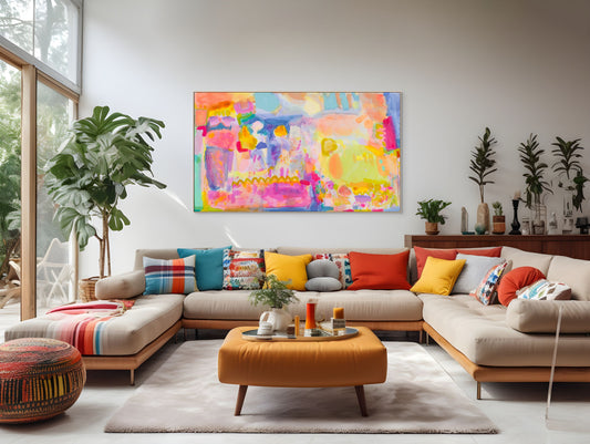 'Fever Dream IV' 173cm x 107cm - Kathryn Sillince Artist