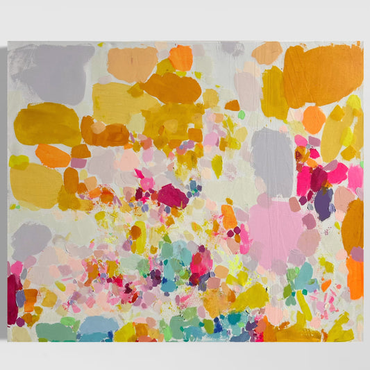 'Fragmented Rainbow: I' 112cm x 132.5cm - Kathryn Sillince Artist