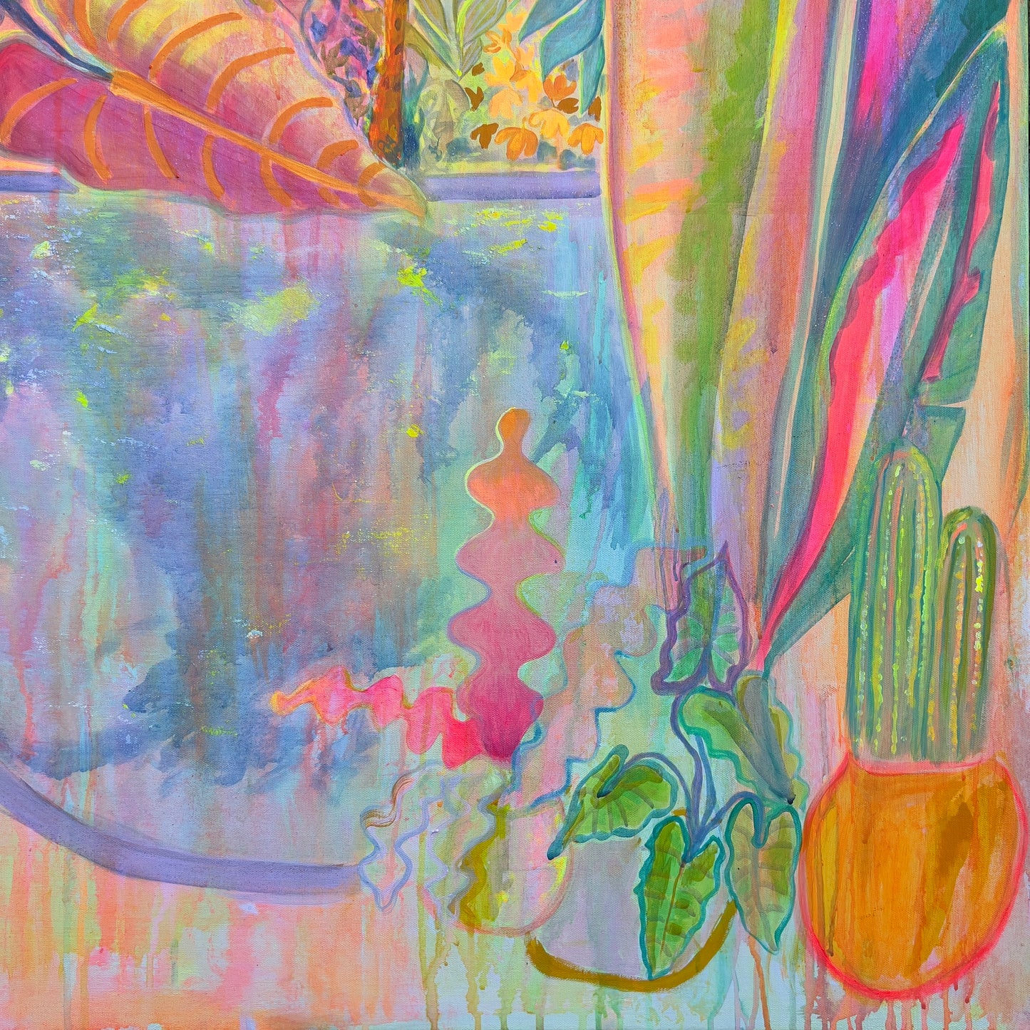 ‘Iridescent Skies = Languid Poolside’ - Kathryn Sillince Artist