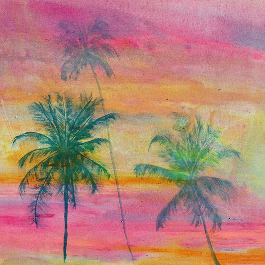 'Lie With Me At Sunset' 153cm x 117cm - Kathryn Sillince Artist