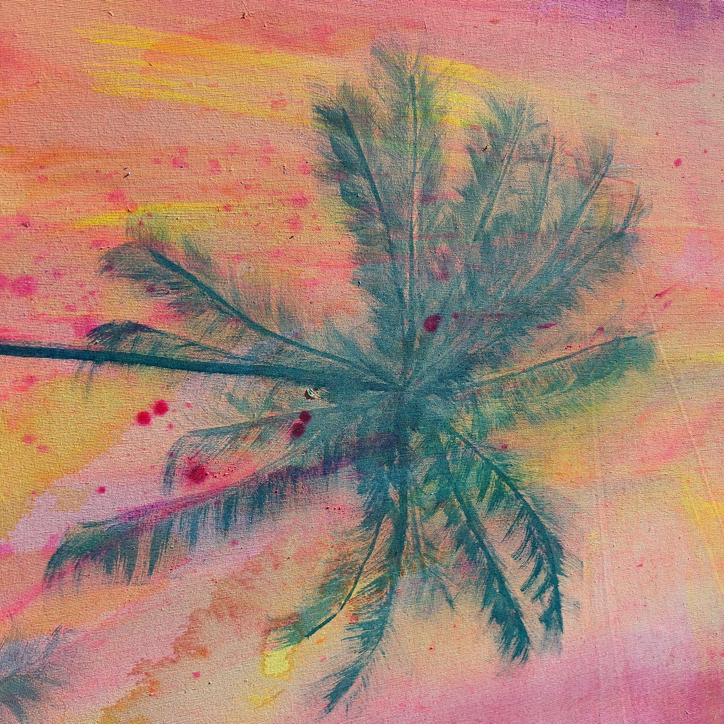 'Lie With Me At Sunset' 153cm x 117cm - Kathryn Sillince Artist