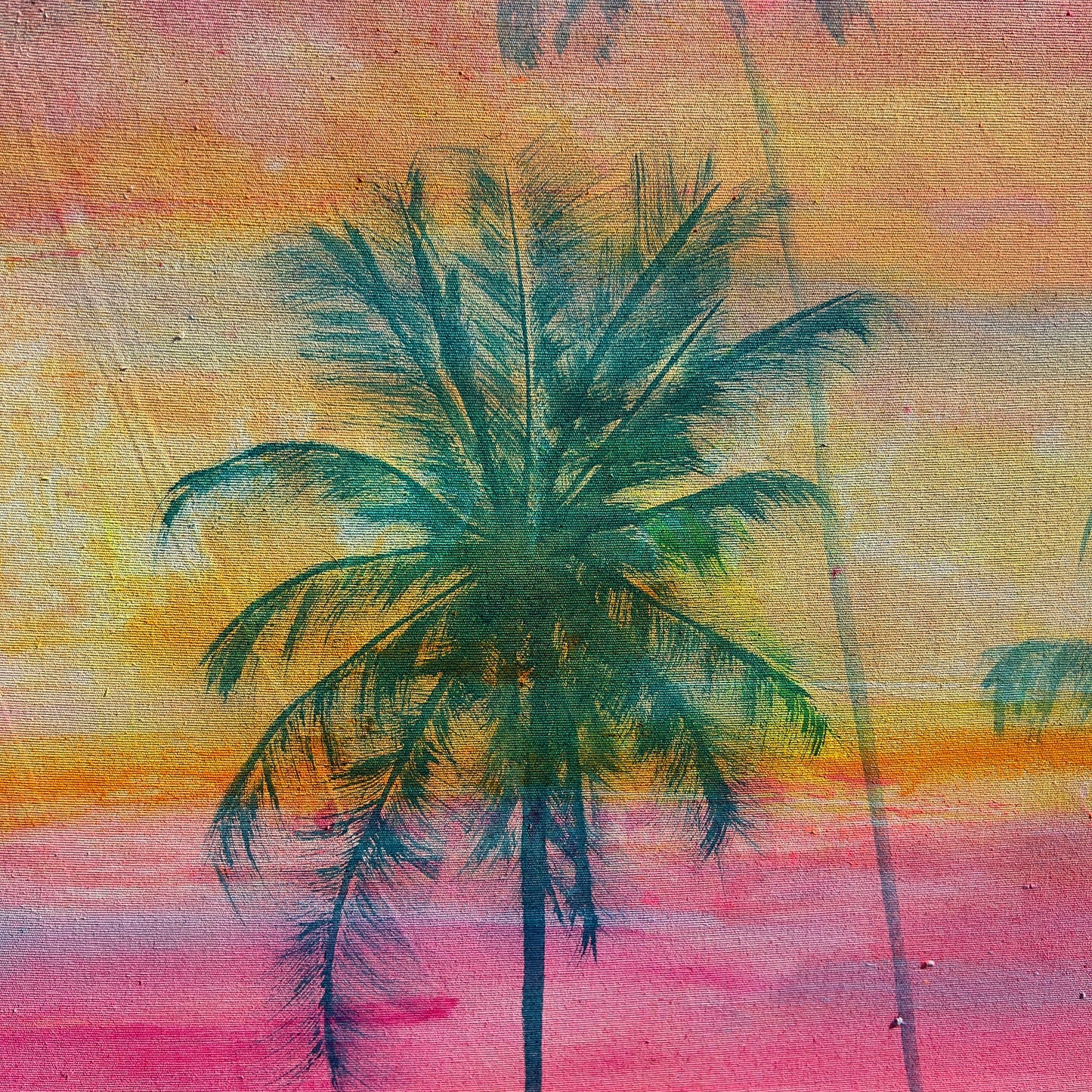 'Lie With Me At Sunset' 153cm x 117cm - Kathryn Sillince Artist