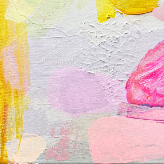 'Loving You Is Fun II' 31cm x 31cm - Kathryn Sillince Artist