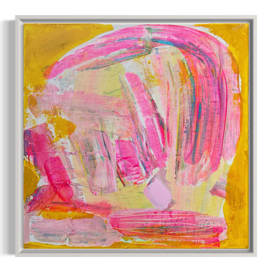'Loving You Is Fun VI' 31cm x 31cm - Kathryn Sillince Artist