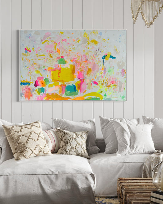 'NeverEnding Summer' 102cm x 153cm - Kathryn Sillince Artist
