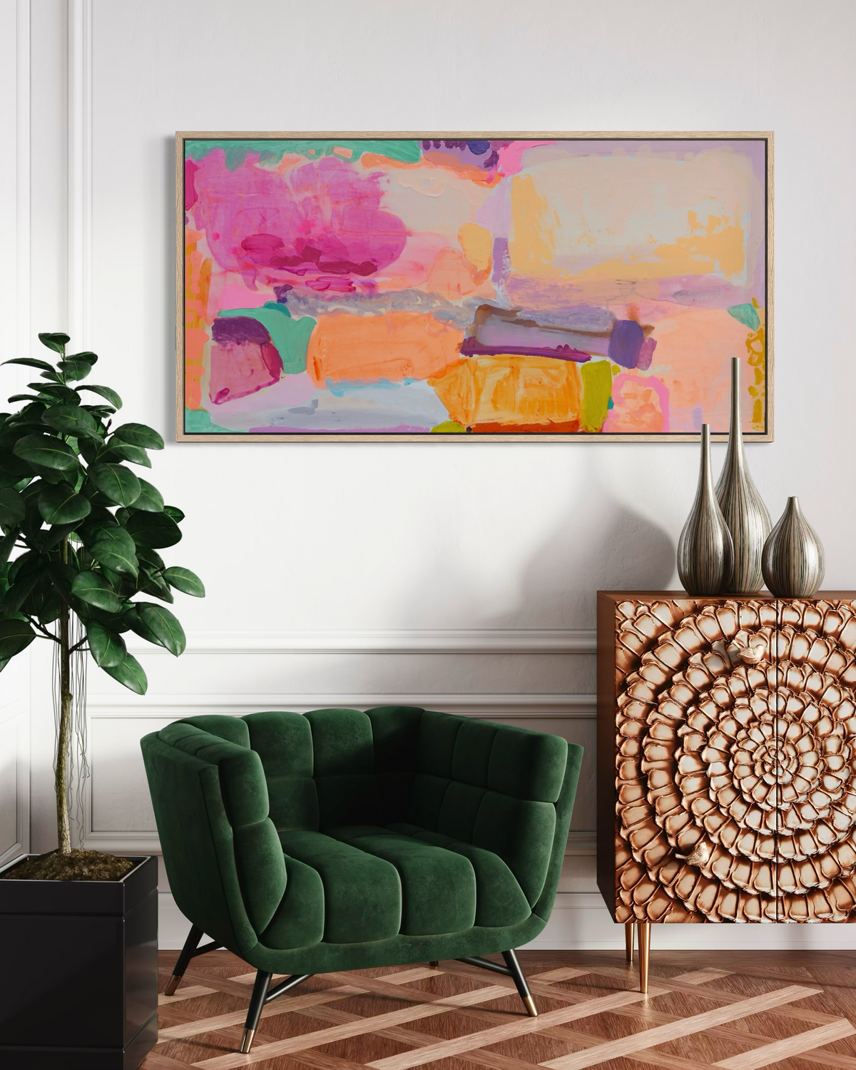 Summer Sorbet: 7   153cm x 77cm