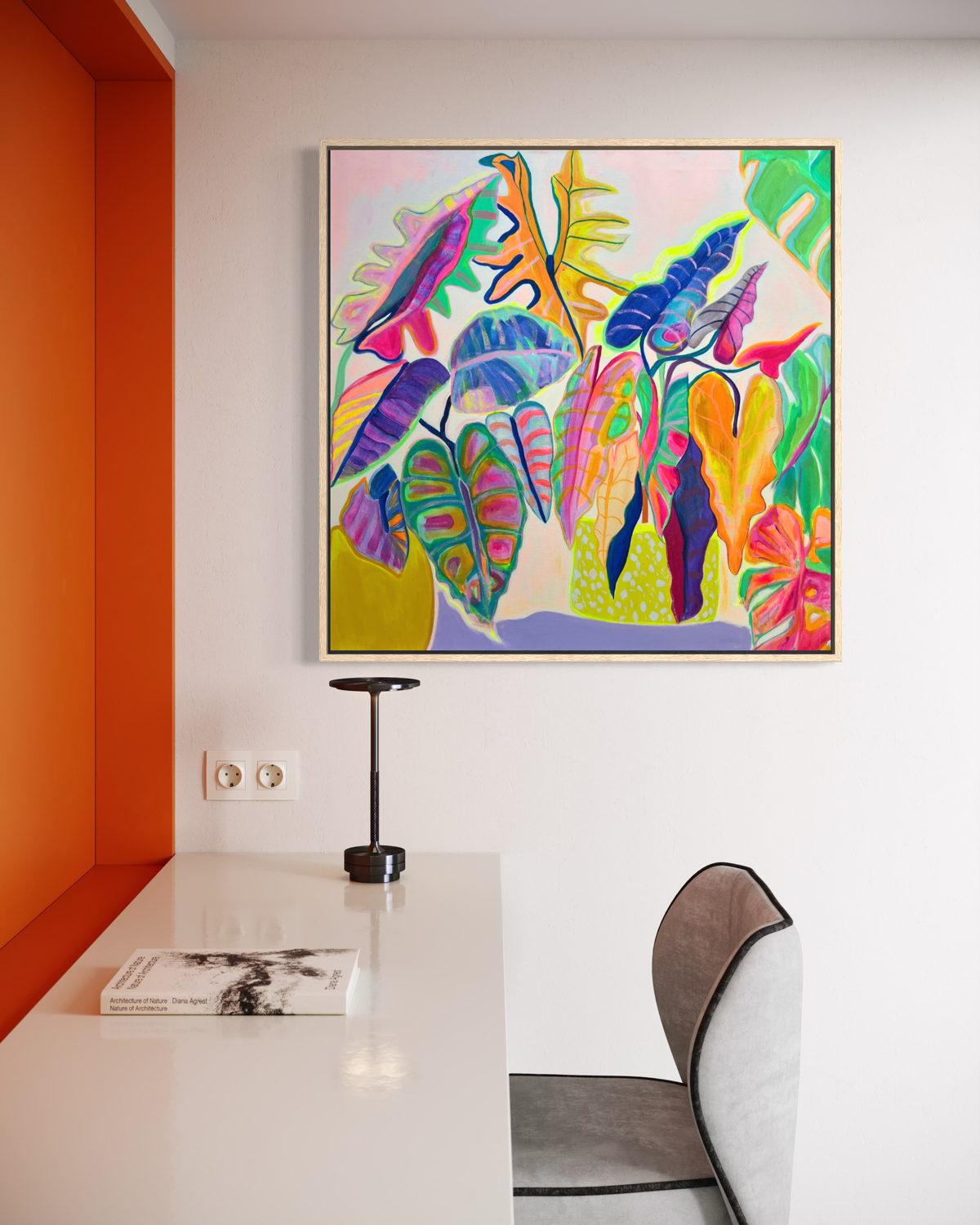 'Alocasia Revelation' print - Kathryn Sillince Artist