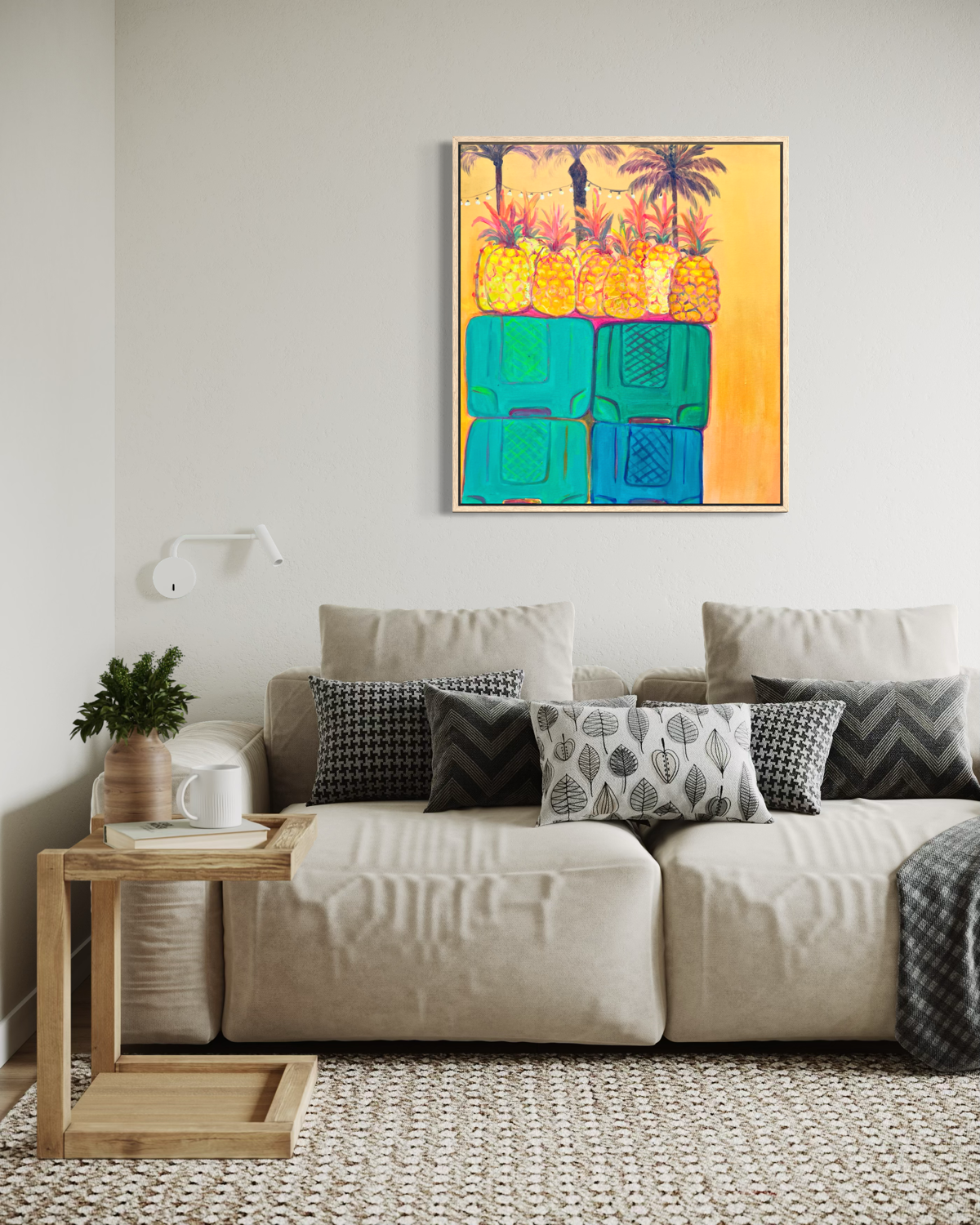 Ananas of Marsxallok Market print - Kathryn Sillince Artist
