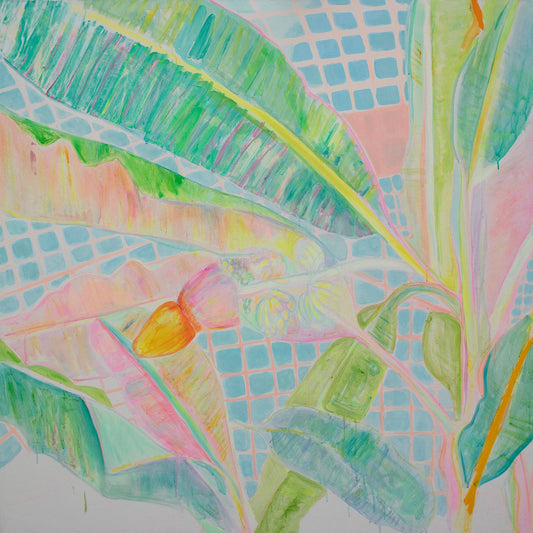 'Immersed in Nurture'  153cm x 153cm - Kathryn Sillince Artist