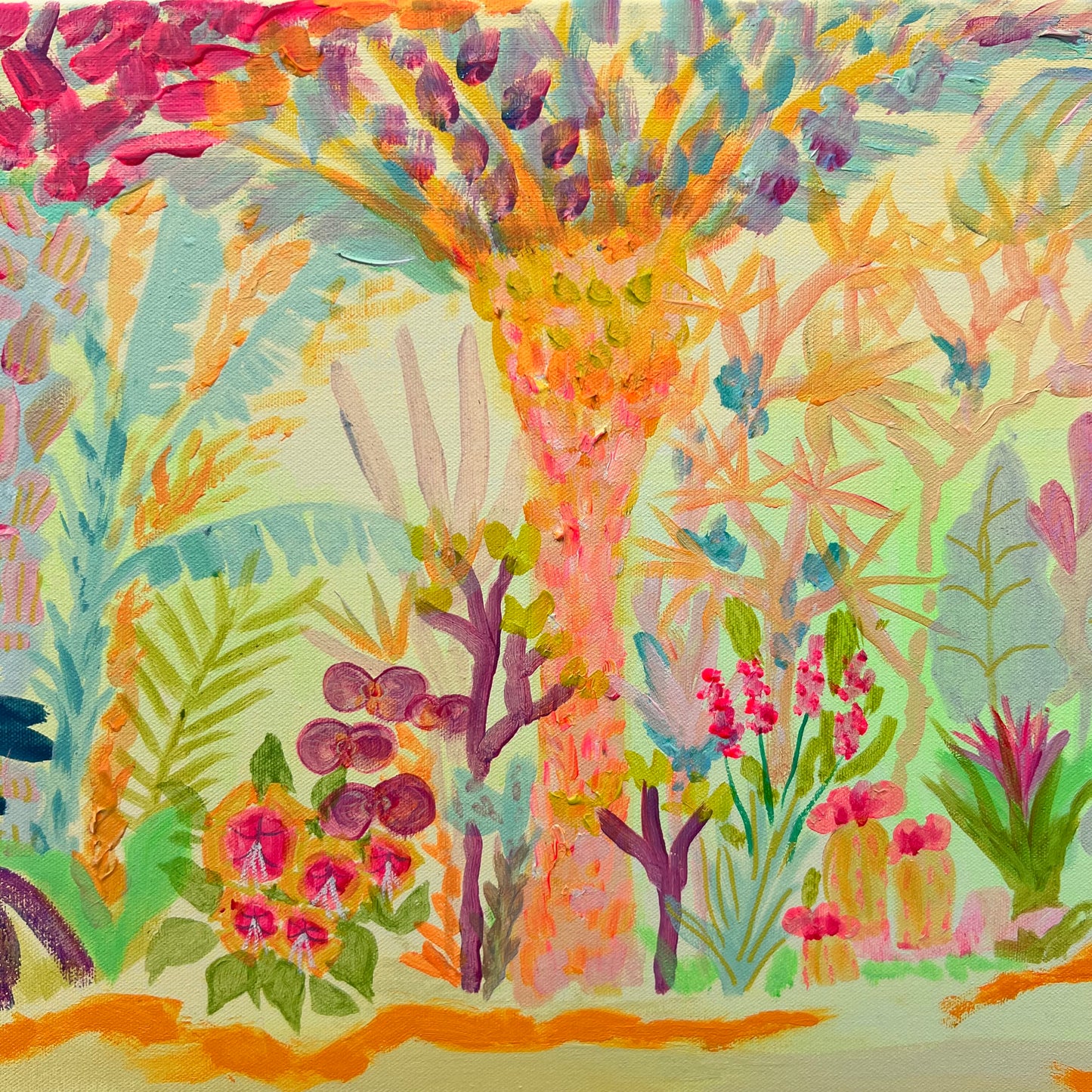 Vacation Mode 123cm x 123cm
