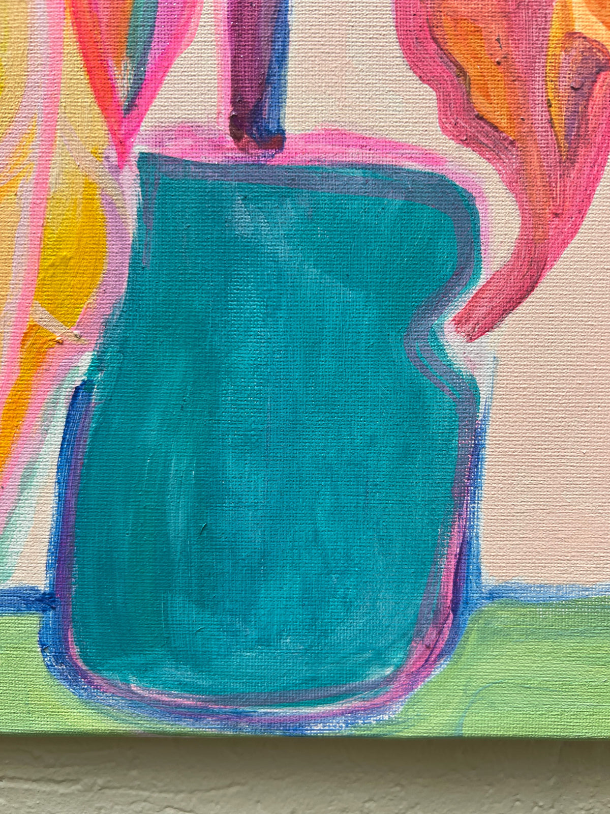 Living My Best Leaf: 4    30cm x 40cm