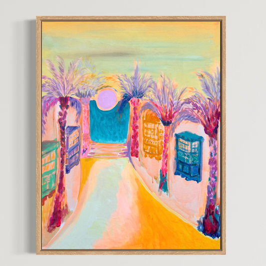 Rainbow Gallariji At Sundown 56cm x 72cm