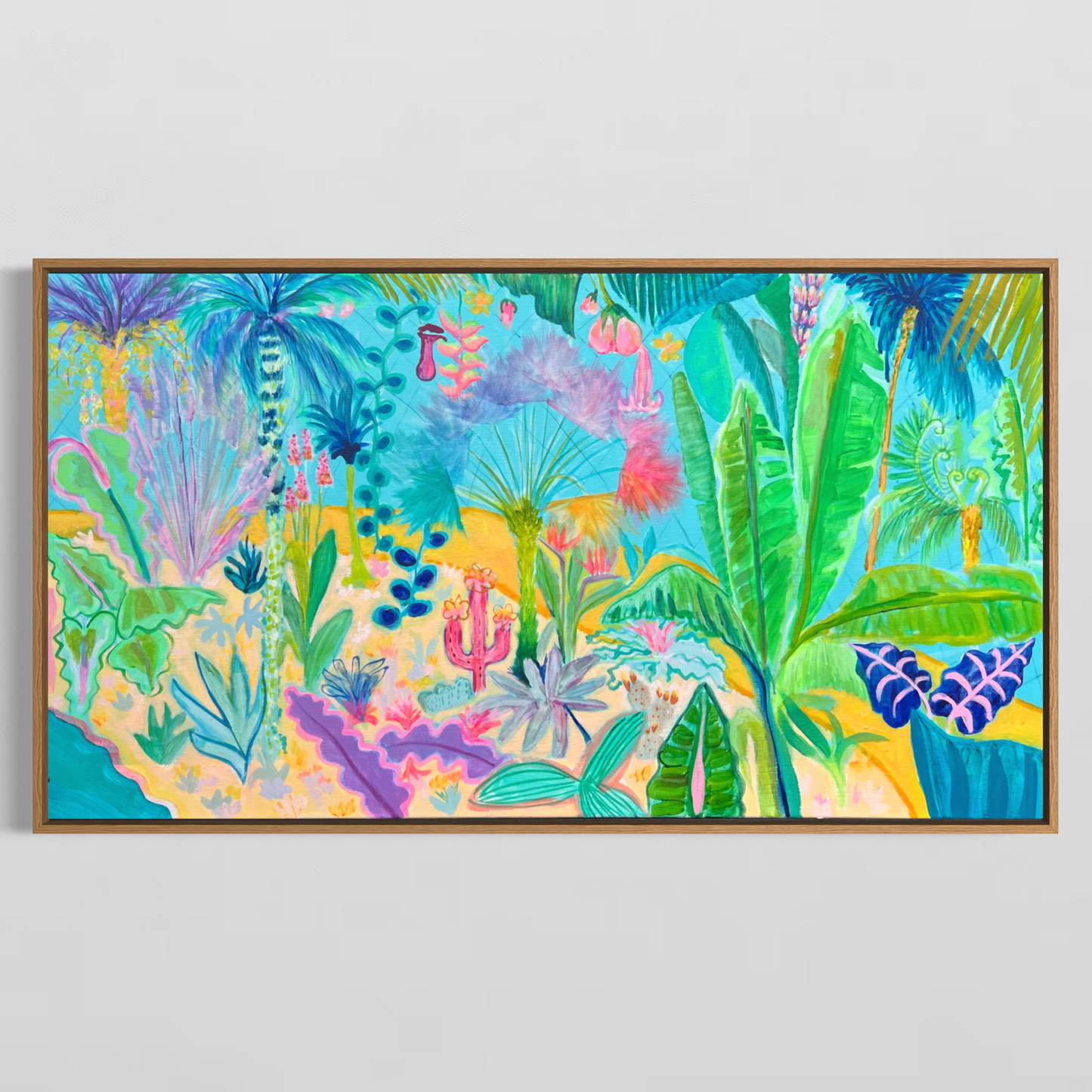 The Path Into The Canopy   102cm x 56cm