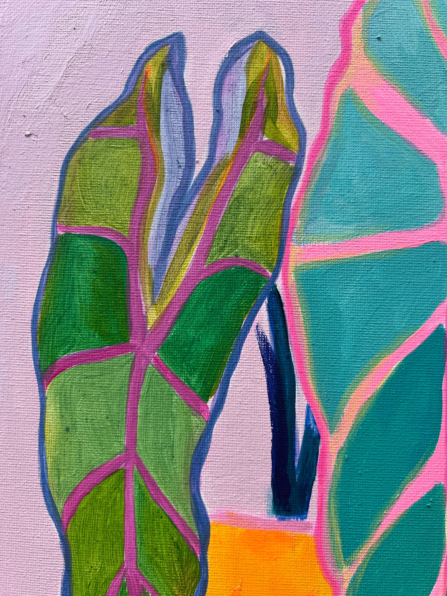 Living My Best Leaf: 1   30cm x 40cm