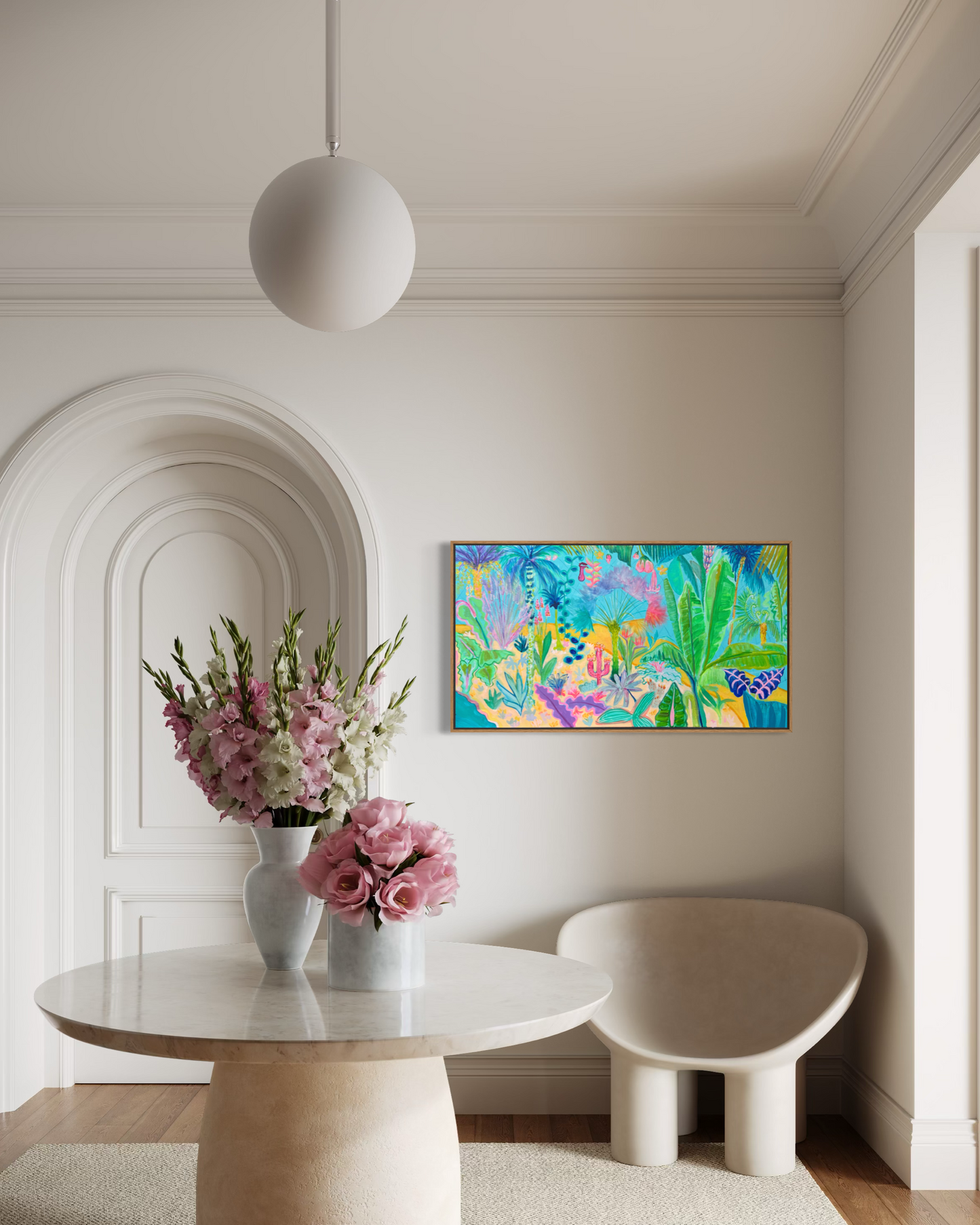 The Path Into The Canopy   102cm x 56cm