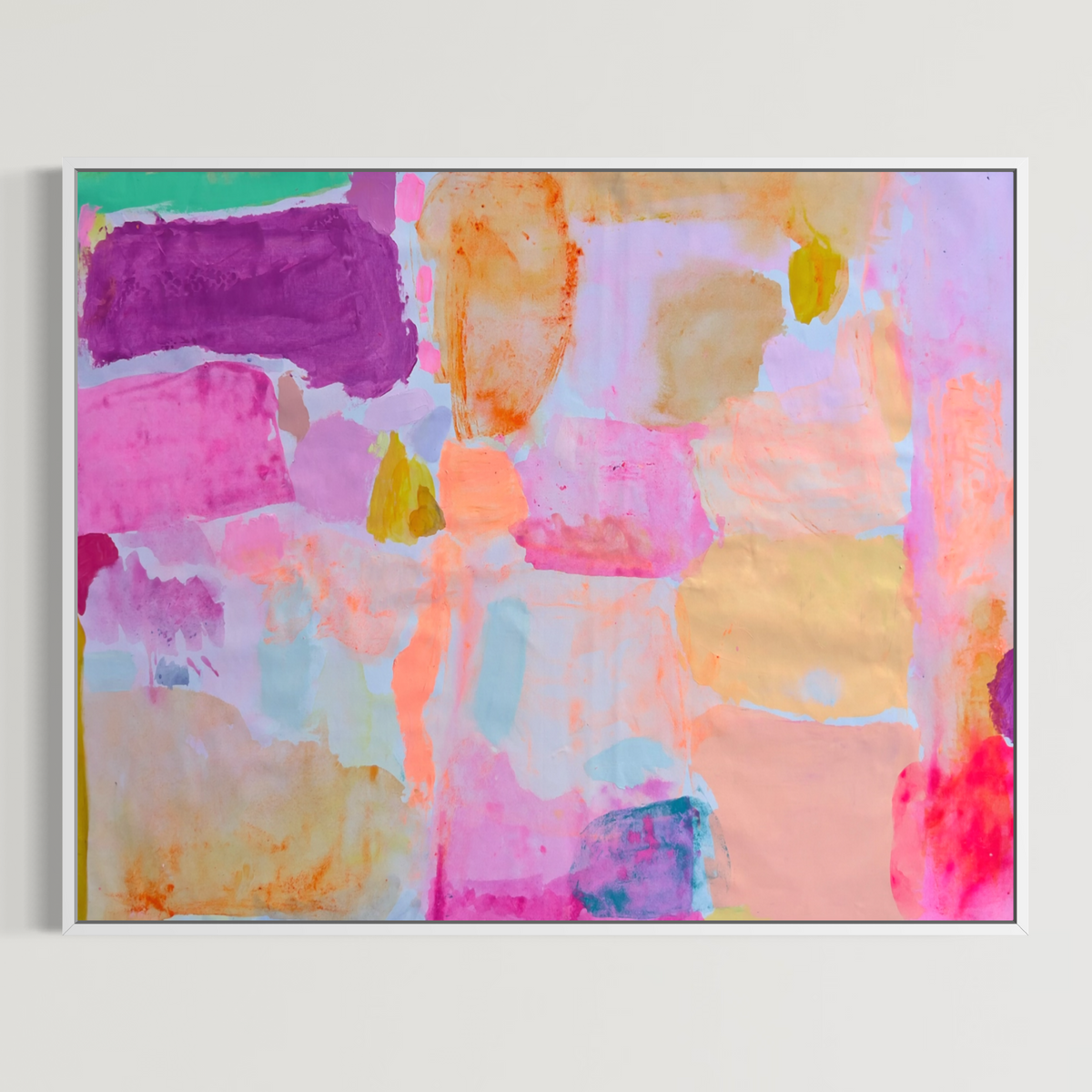 Summer Sorbet: 6   142cm x 88cm