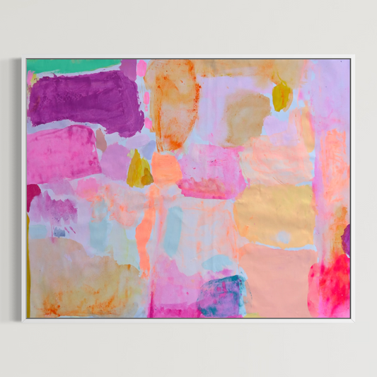Summer Sorbet: 6   142cm x 88cm