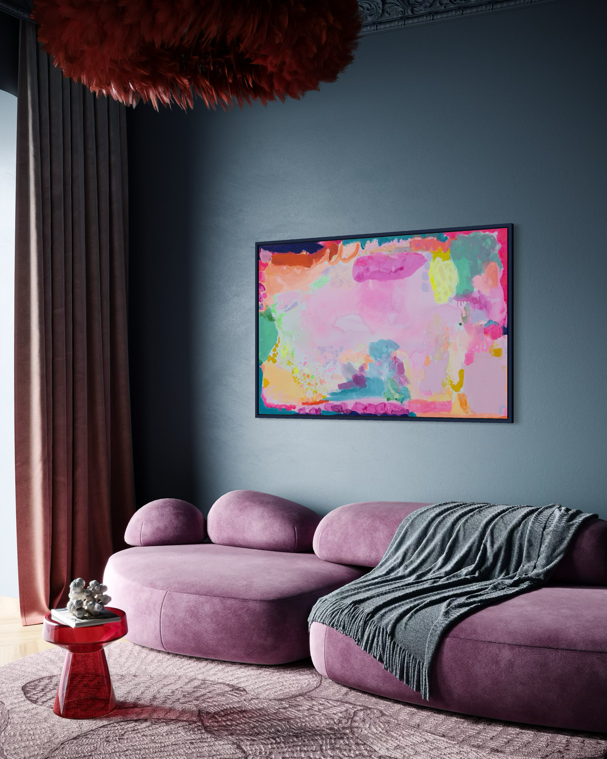 ‘Dopamine Disco’   153cm x 102cm