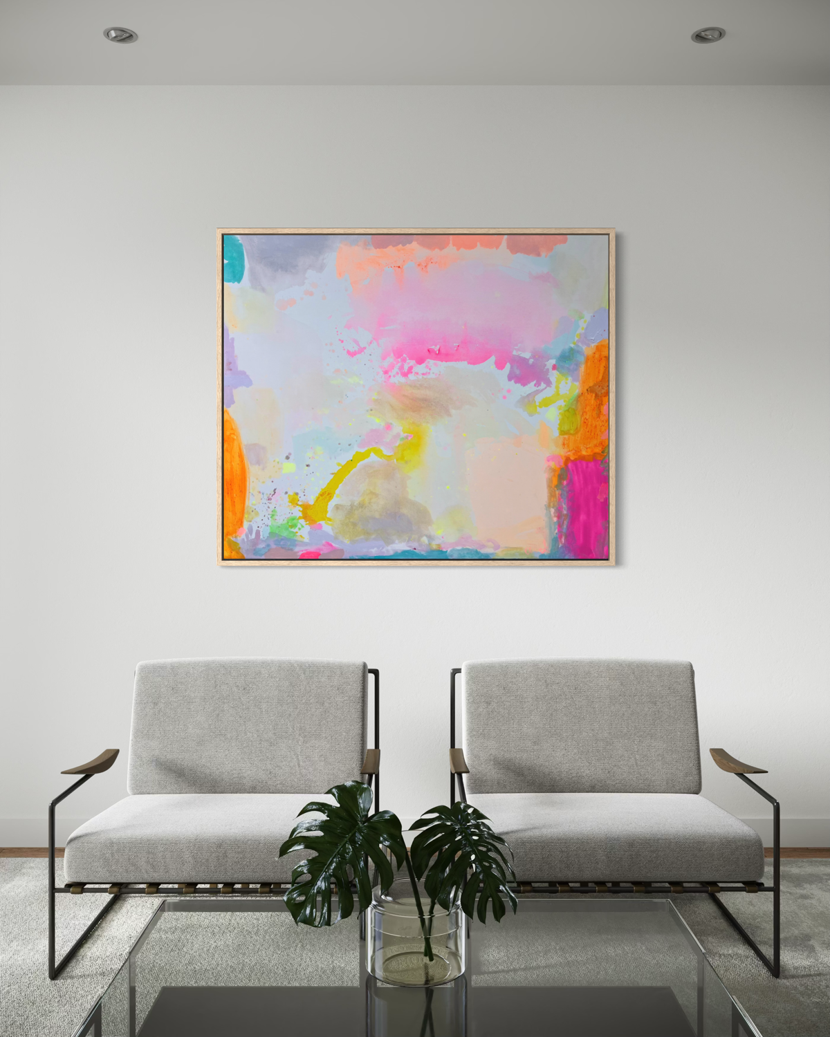 ‘You Lift Me Up’  133cm x 112cm