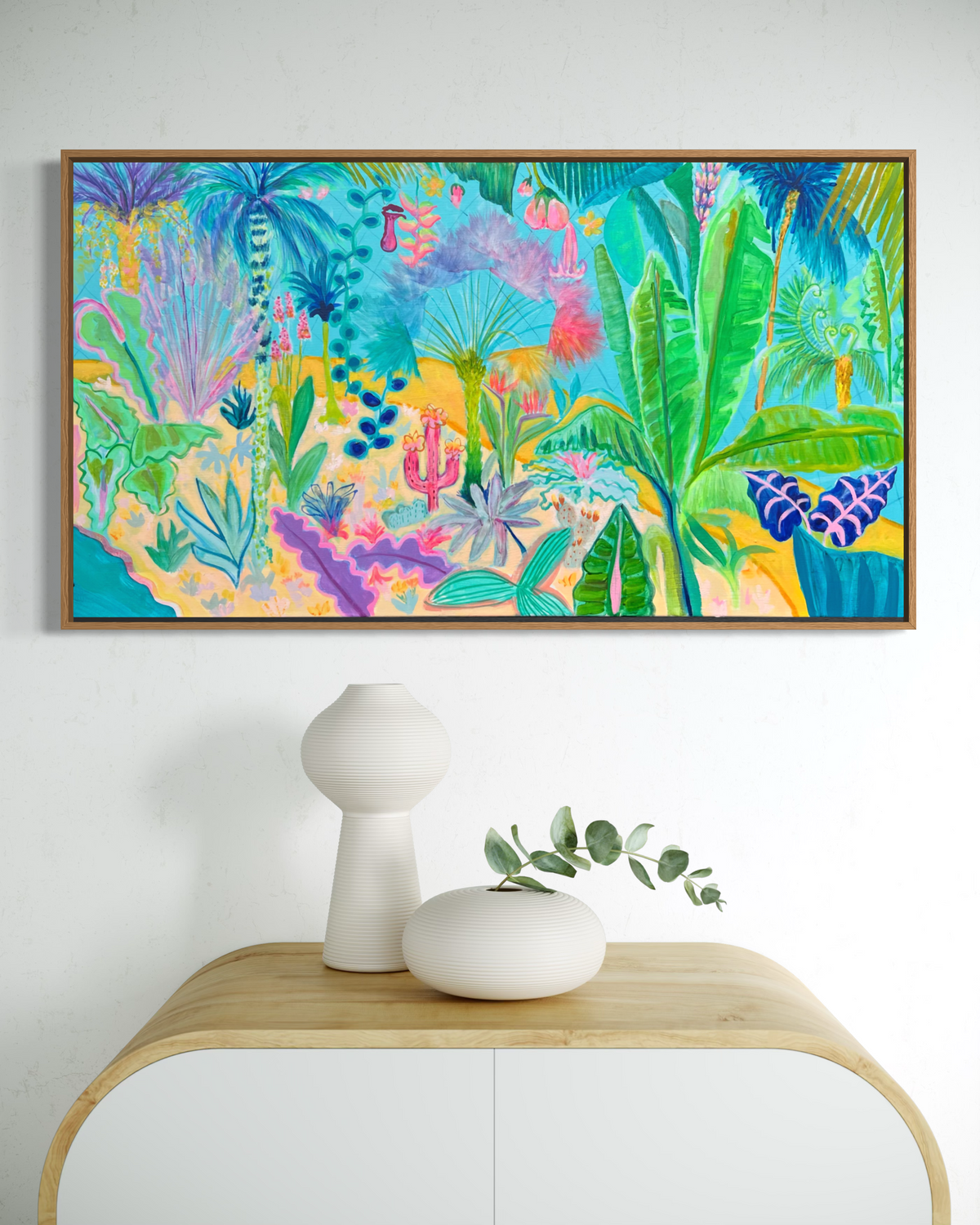 The Path Into The Canopy   102cm x 56cm