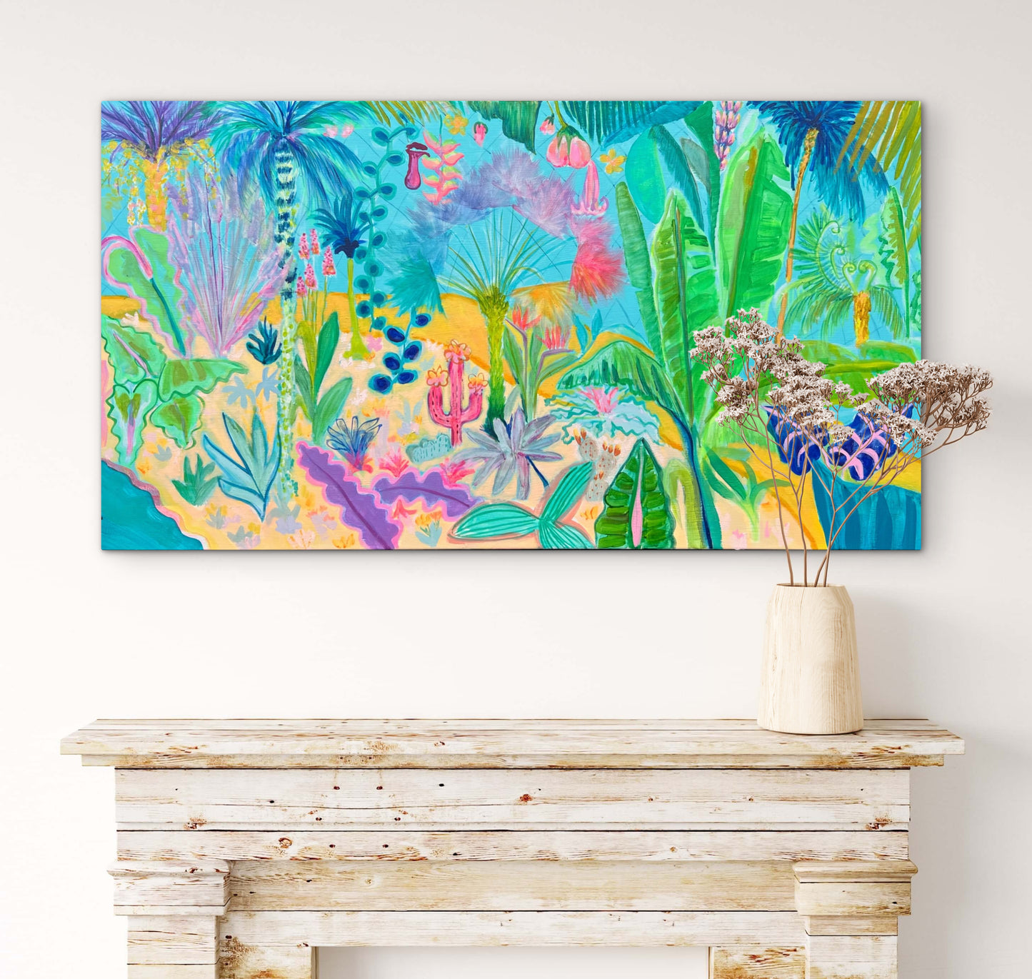 The Path Into The Canopy   102cm x 56cm