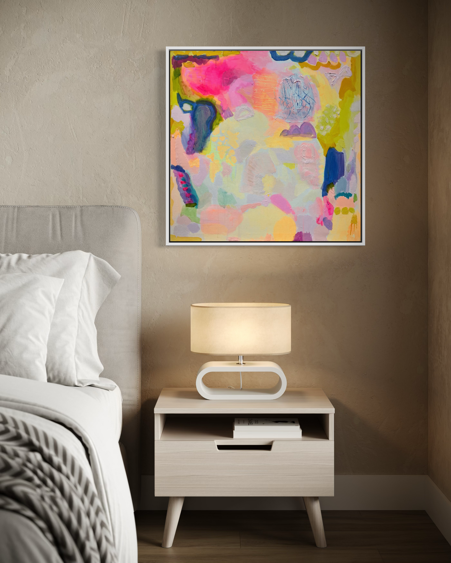 Summer Sorbet: 1   82cm x 82cm