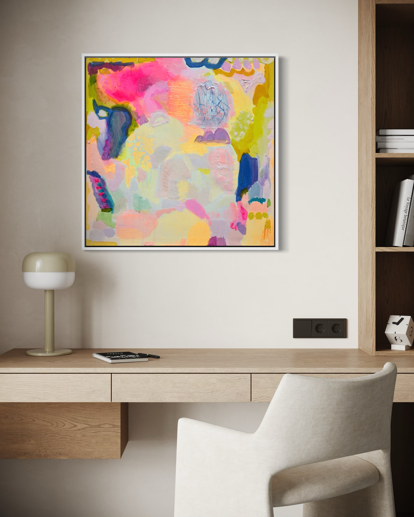 Summer Sorbet: 1   82cm x 82cm