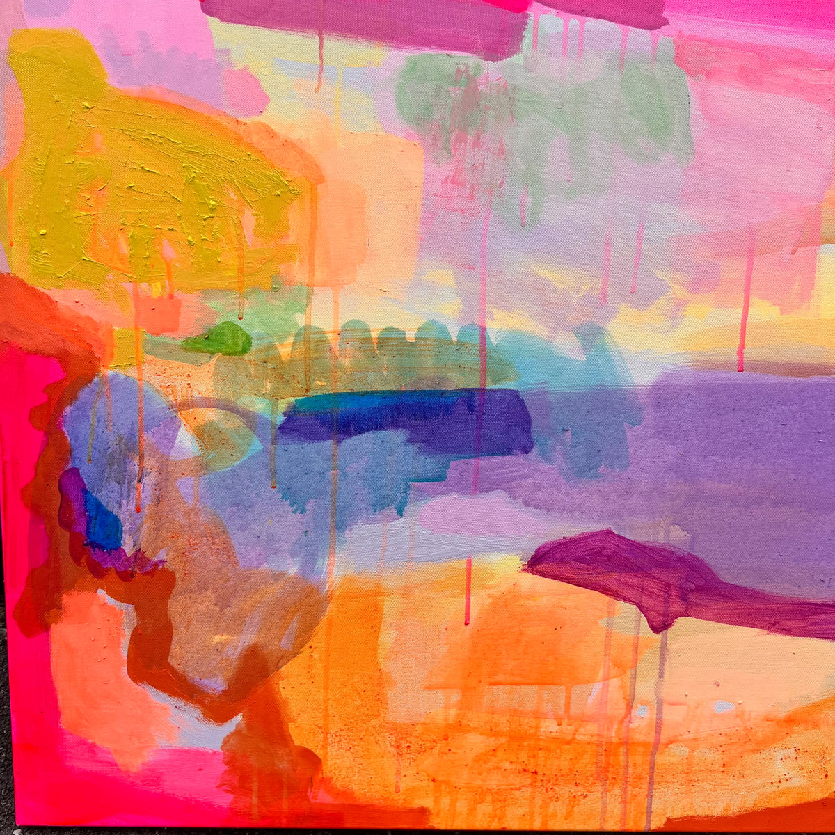 Summer Rain 2   153cm x 103cm
