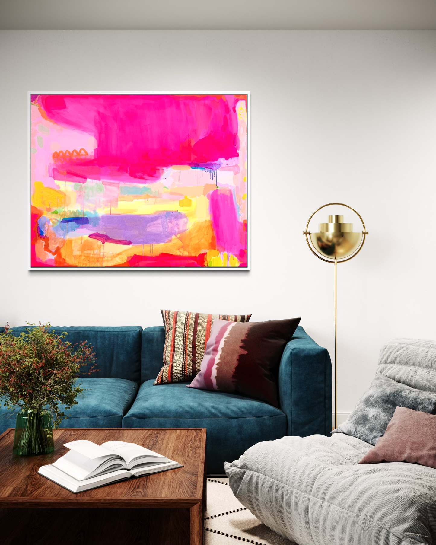 Summer Rain 2   153cm x 103cm