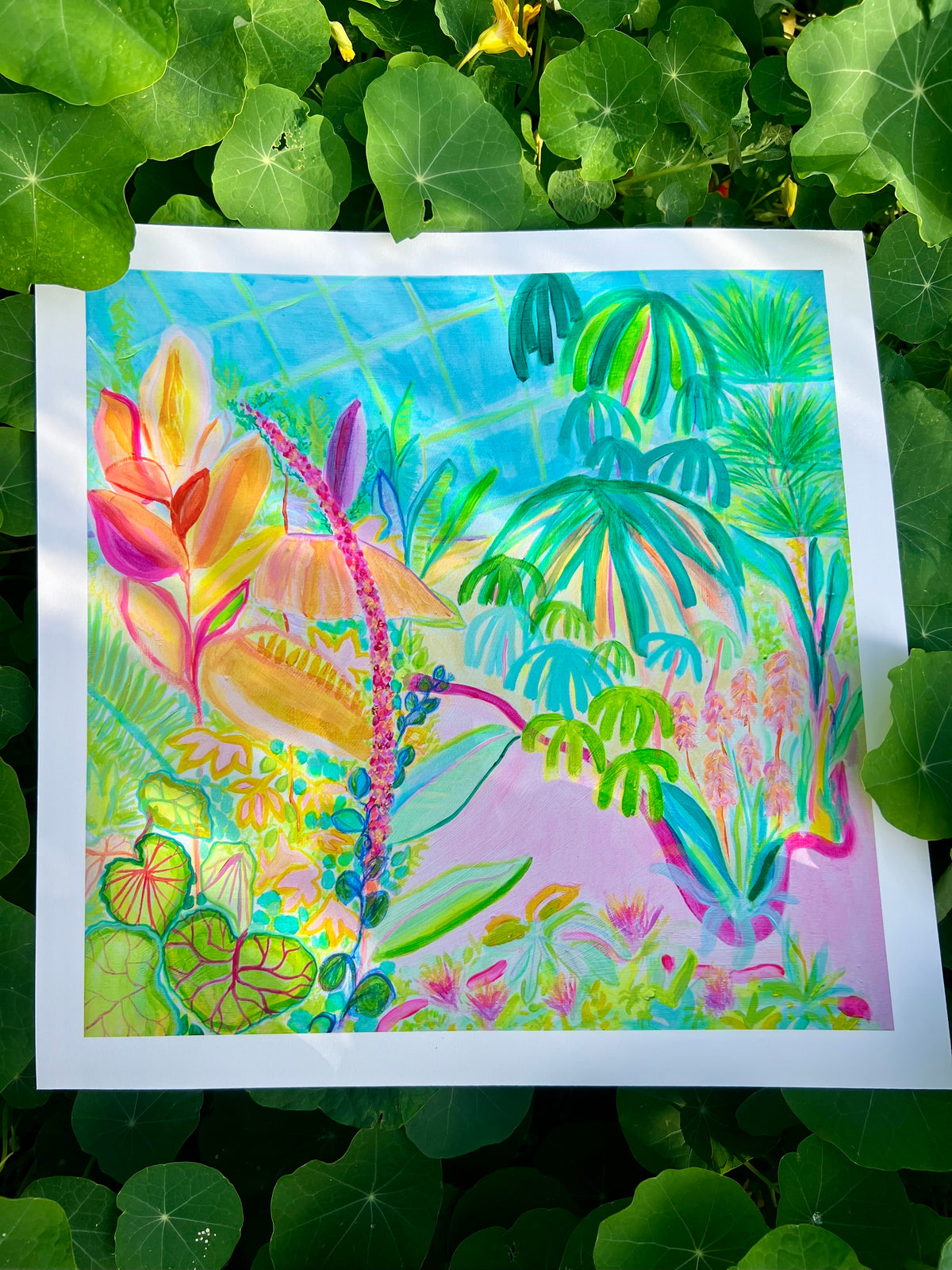'Inflorescence Immersion' paper print - Kathryn Sillince Artist