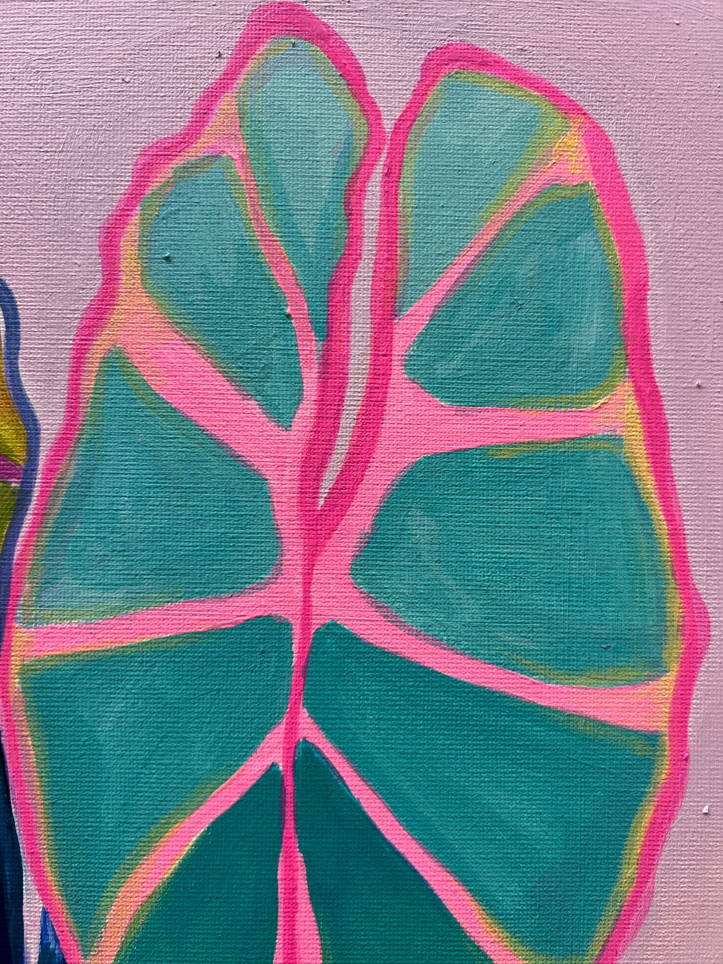 Living My Best Leaf: 1   30cm x 40cm