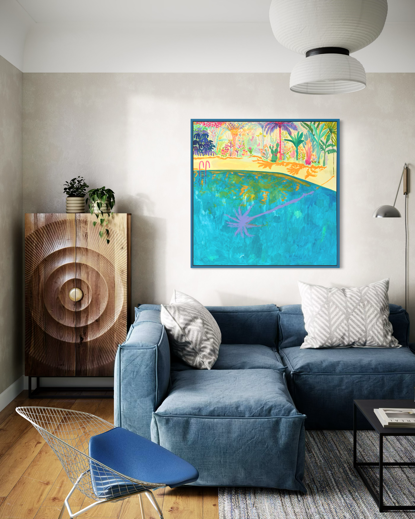 Vacation Mode 123cm x 123cm