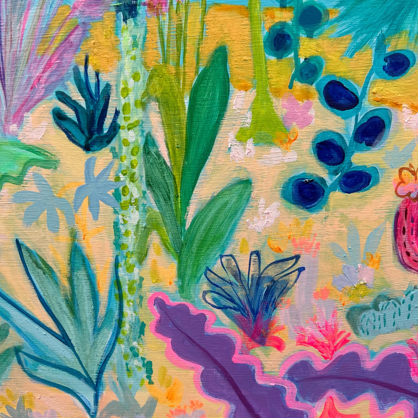 The Path Into The Canopy   102cm x 56cm