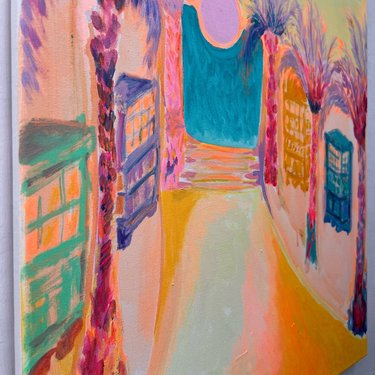 Rainbow Gallariji At Sundown 56cm x 72cm