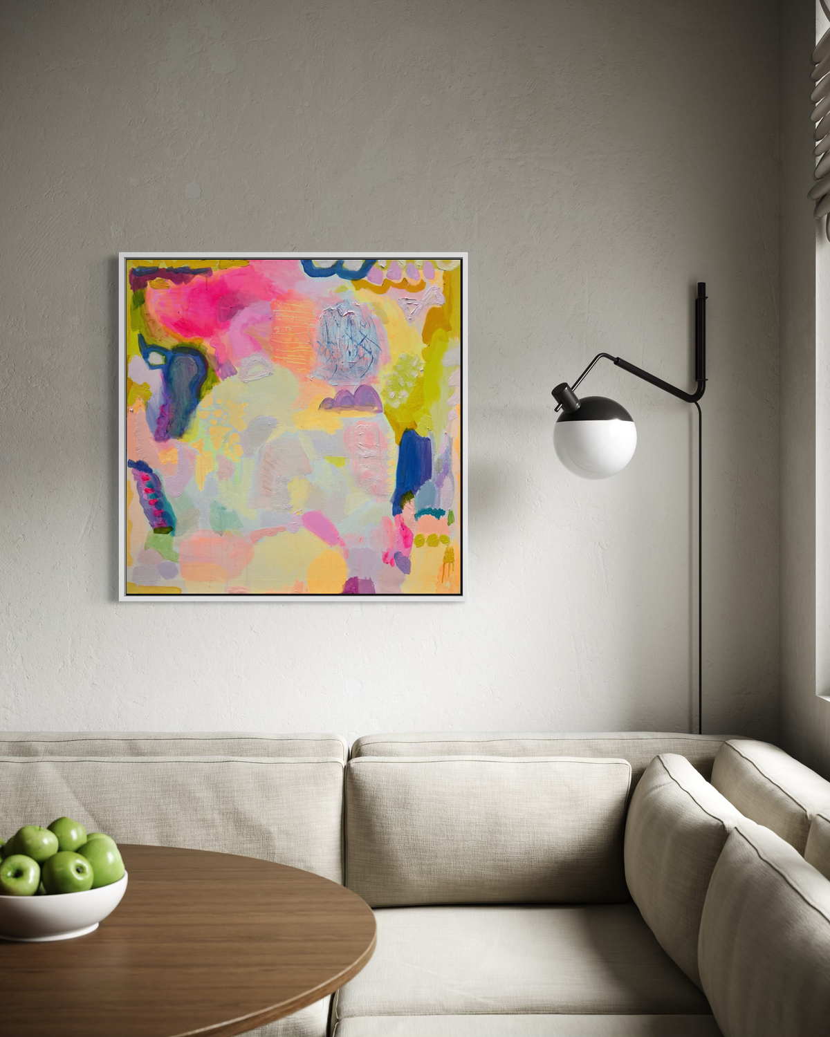 Summer Sorbet: 1   82cm x 82cm