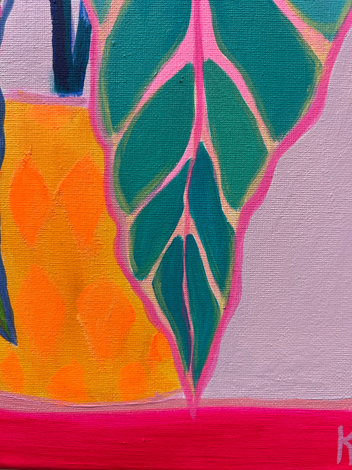 Living My Best Leaf: 1   30cm x 40cm