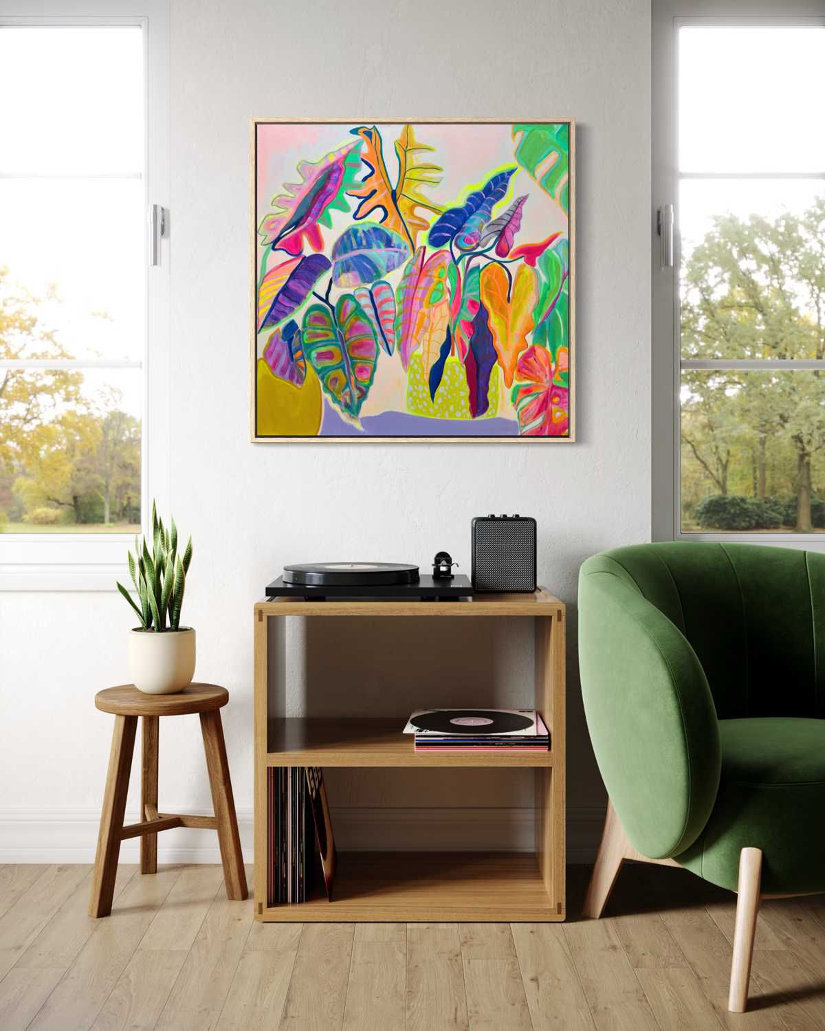 'Alocasia Revelation' print - Kathryn Sillince Artist