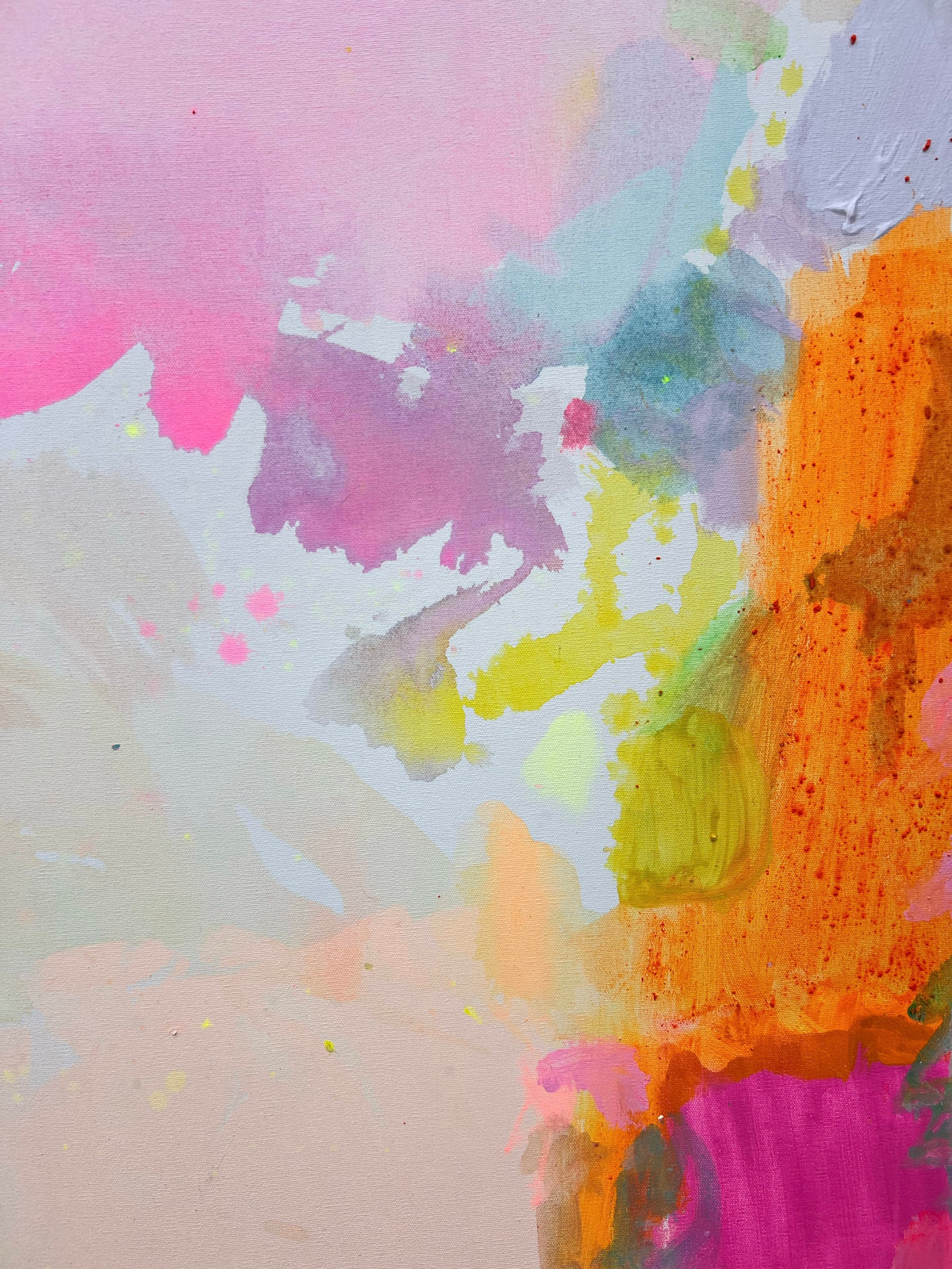‘You Lift Me Up’  133cm x 112cm