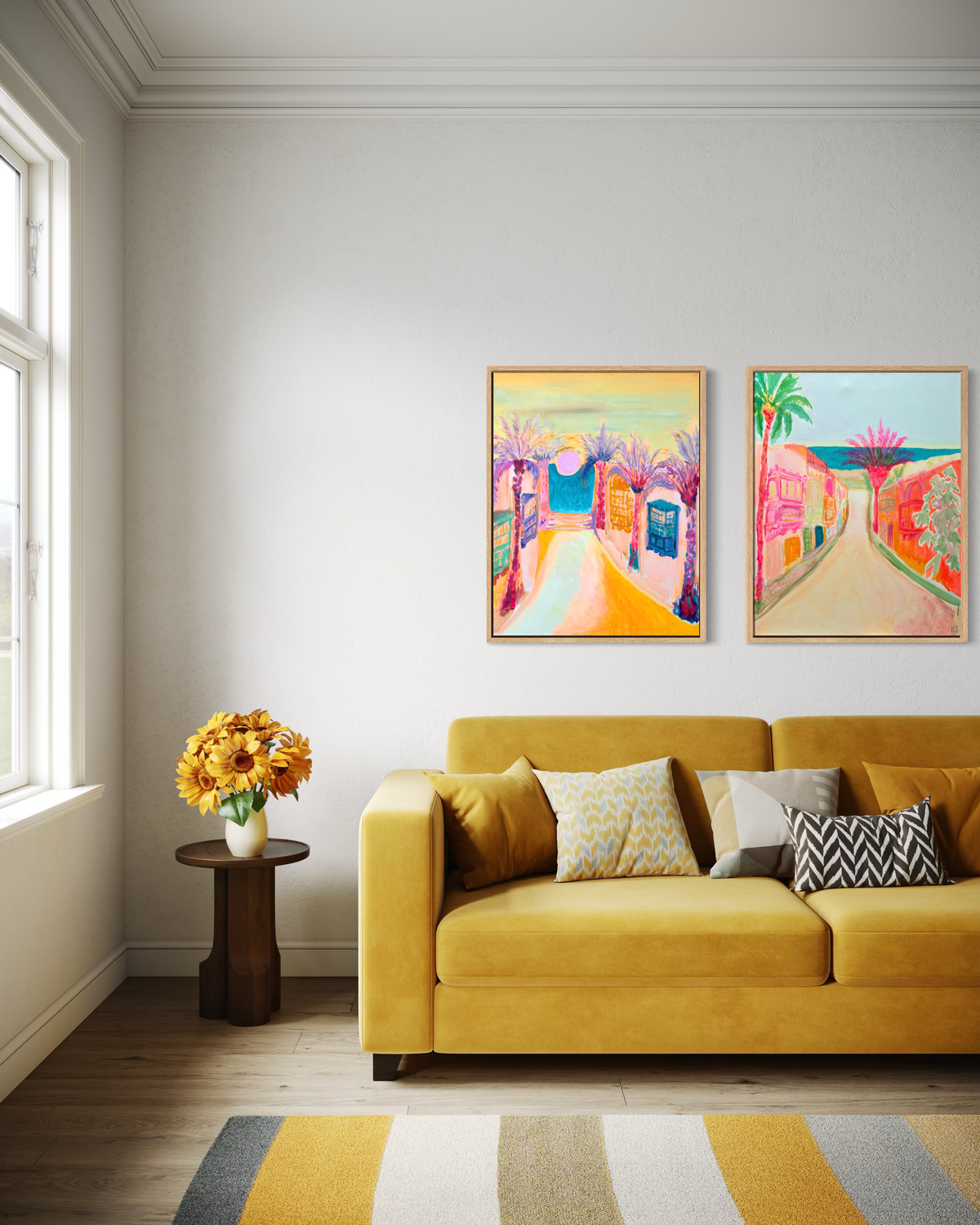Rainbow Gallariji And Warm Sea Breezes 56cm x 72cm