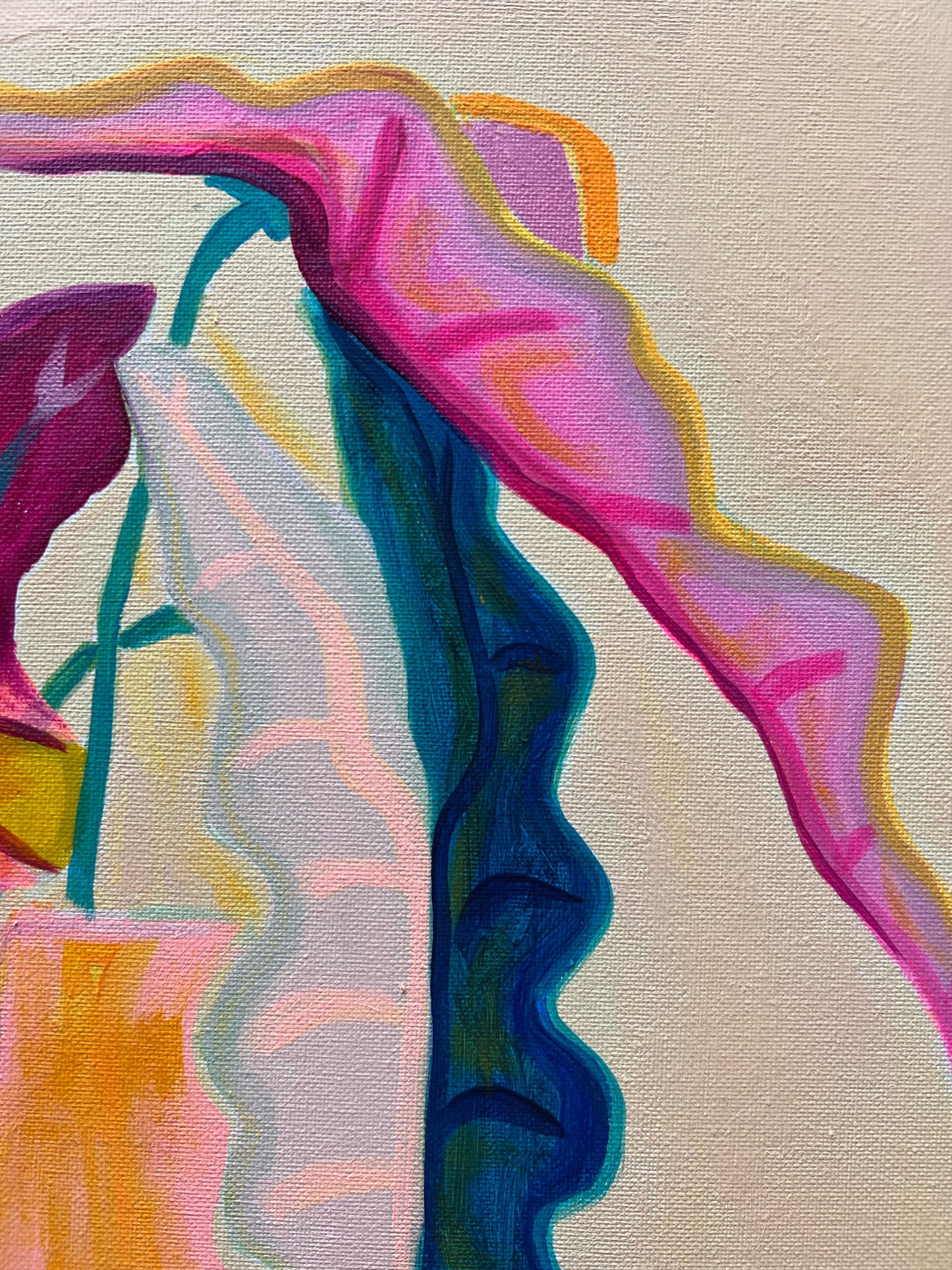 Living My Best Leaf: 3    30cm x 40cm