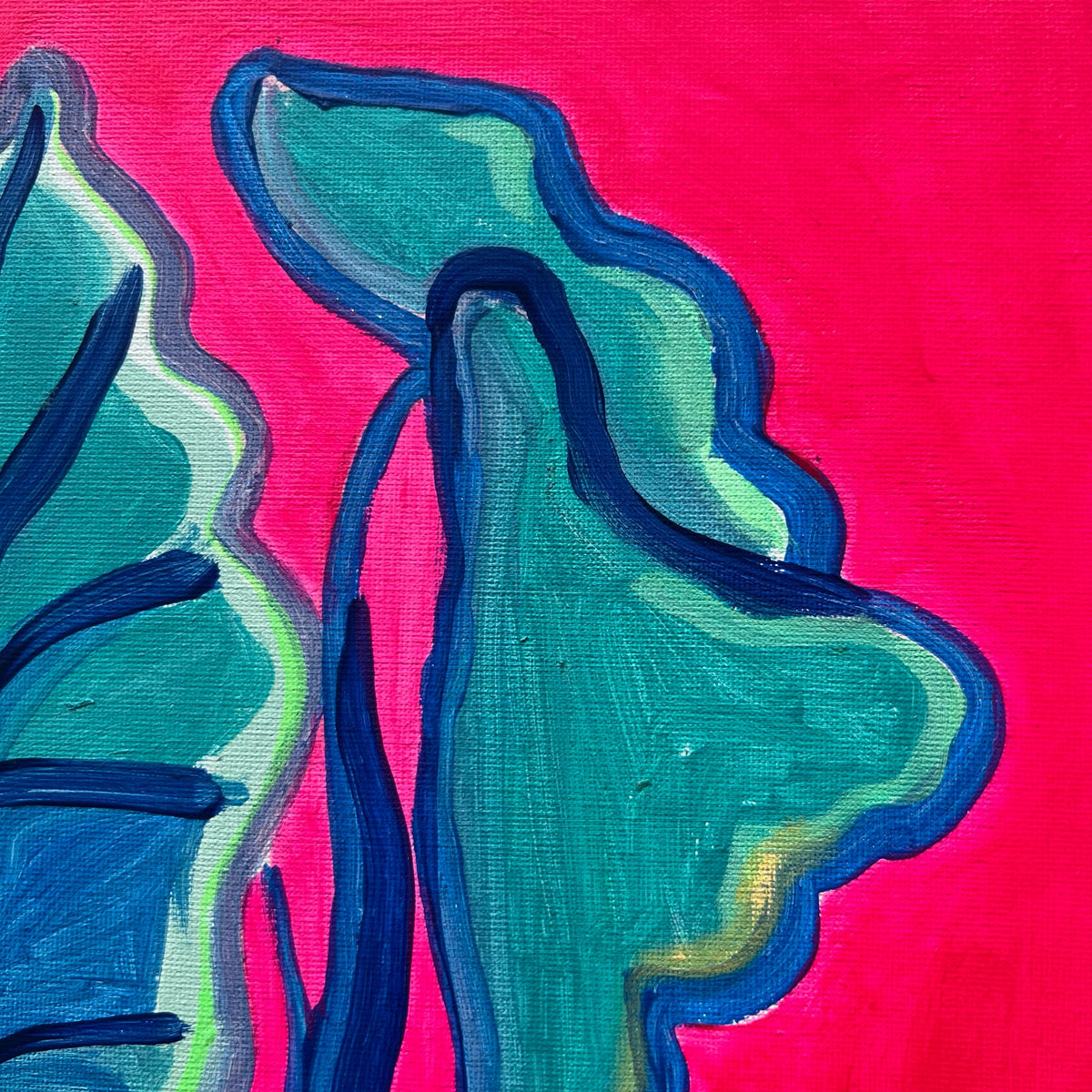 Living My Best Leaf: 2   30cm x 40cm