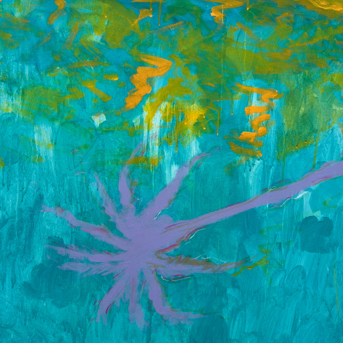Vacation Mode 123cm x 123cm