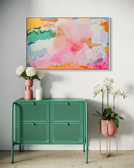 Summer Sorbet: 4   122cm x 77cm