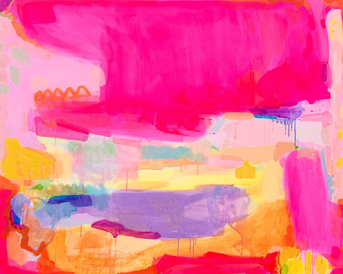 Summer Rain 2   153cm x 103cm